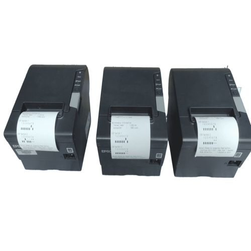 Refurbished Epson Network Thermal Receipt Printer TM-T88V POS W/ Ethernet & AC adapter M244A grey