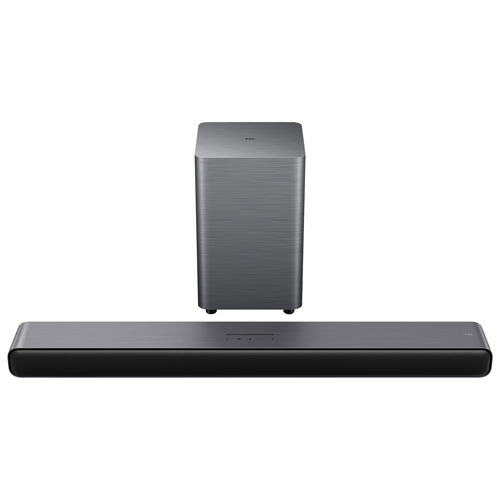 TCL S55H 220-Watt 2.1 Channel Dolby Atmos Sound Bar with Wireless Subwoofer