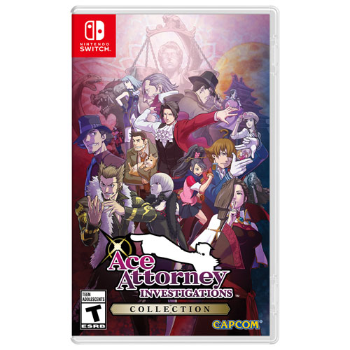 Image 1 of 7.. Ace Attorney Investigations Collection