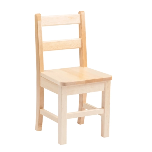 Table ronde en bois massif de Poitras avec 2 chaises