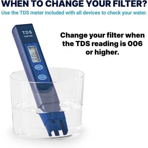 Filtre de rechange ZeroWater, paq. 2 - Filtre TDS 0 à 5 niveaux, certifié IAPMO, réduit le plomb, chrome, APFO/PFOS