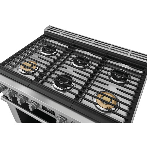 Electrolux 36" 4.4 Cu. Ft. Free-Standing True Convection Dual-Fuel Range - Stainless