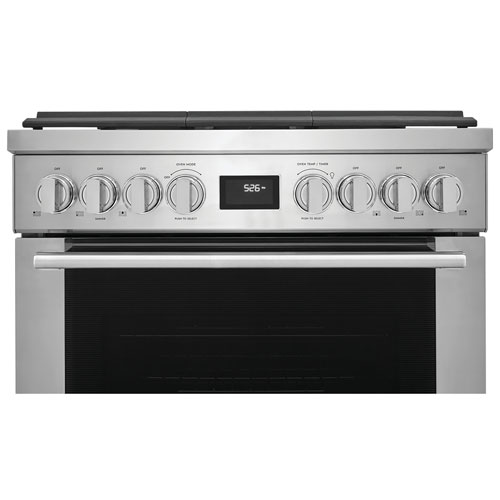 Cuisinière biénergie autonome à convection véritable 30 po 4,6 pi³ d'Electrolux - Acier inoxydable