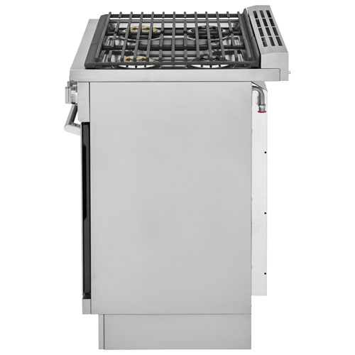 Cuisinière biénergie autonome à convection véritable 30 po 4,6 pi³ d'Electrolux - Acier inoxydable