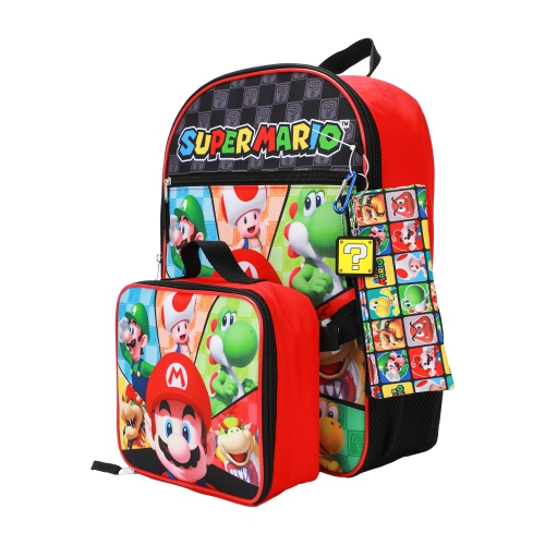 Super Mario Bros. 16" Backpack Sets