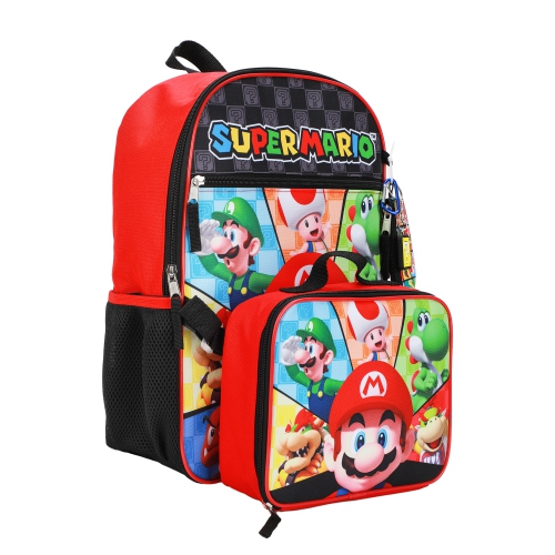 Super Mario Bros. 16" Backpack Sets