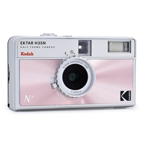 Image 2 of 8.. KODAK EKTAR H35N Half Frame Film Camera, 35mm, Reusable, Focus-Free, Bulb Function, Built-in Star Filter, Coated Improved Lens (Film & AAA Battery