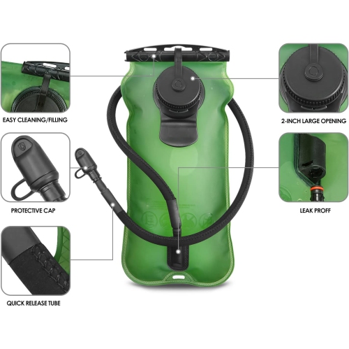 Naturehike 3L Cycling Sport Water Bag | Antibacterial Hydration Packs BPA Free