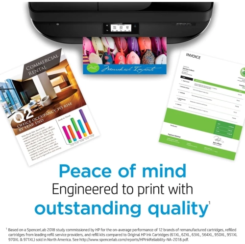 Original HP 62 Black Ink Cartridge | Compatible with HP OfficeJet & ENVY Series | C2P04AN