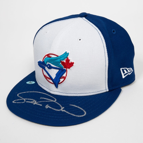 Duane Ward Signed Toronto Blue Jays Retro New Era Baseball Cap