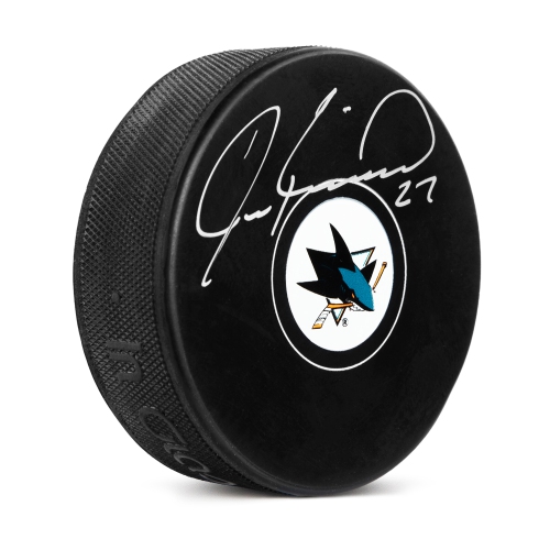 Image 1 of 1.. Jeremy Roenick Autographed San Jose Hockey Puck