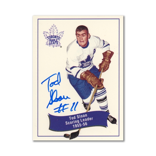 Image 1 de 1.. Carte de hockey 1994 Parkhurst Missing Link # Tod Sloan autographiée