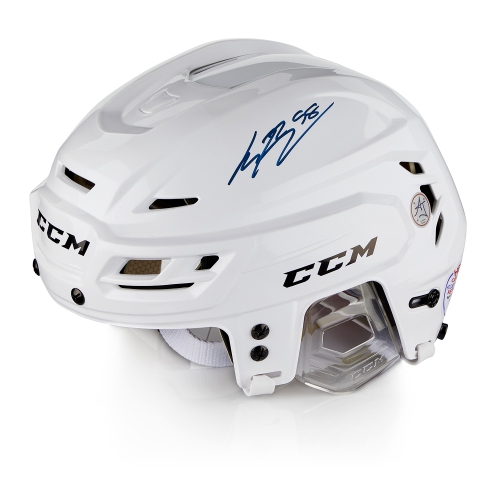 AJ SPORTS  Connor Bedard Autographed Hockey Helmet In White
