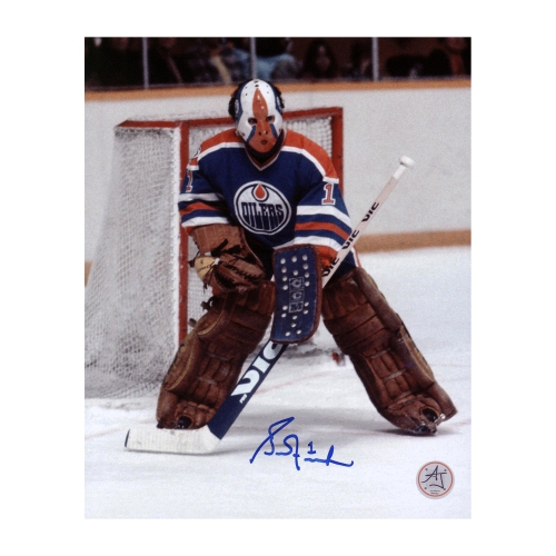 Image 1 of 1.. Grant Fuhr Autographed Edmonton Hockey Rookie 8x10 Photo