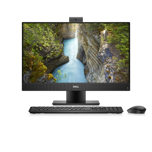 Refurbished Dell Optiplex 7470 AIO | 23.8" 1920x1080 FHD | Core i7-9700 - 256GB SSD Hard Drive - 16GB RAM | 8 cores @ 4.7 GHz Win 11 Pro Black