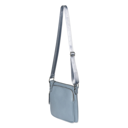 CROSSBODY BAG WITH FRONT ZIPPER POCKET