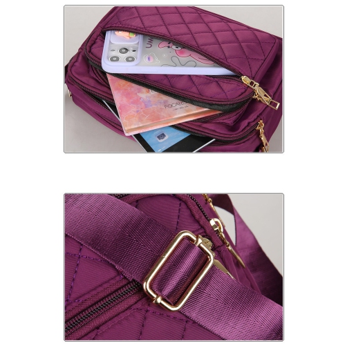 Sac matelassé en nylon pour femmes