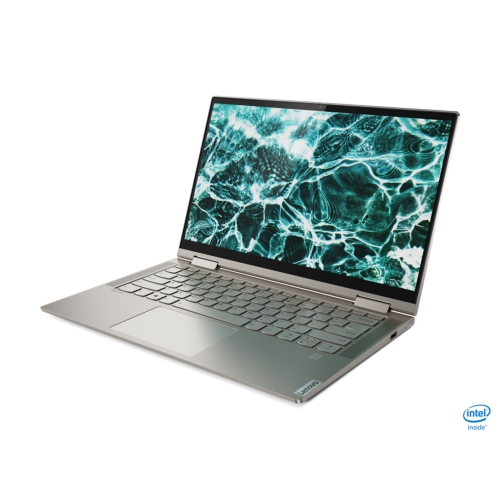 Lenovo Yoga C740 14" Touchscreen 2-in-1 Laptop - Core i5-10210U - 8GB RAM - 256GB SSD - Windows 10 Home - Silver by LENOVO - Refurbished condition - Image 2