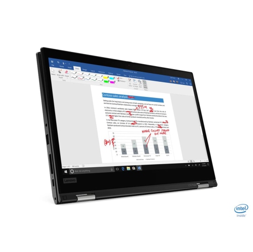 Lenovo ThinkPad L13 Yoga Gen 2 Intel 2-in-1 Laptop | 13.3" 1920x1080 FHD | Core i5-1145G7 - 256GB SSD Hard Drive - 16GB RAM | 4 cores @ 4.4 GHz Win 11 Pro by LENOVO - Refurbished condition - Image 6