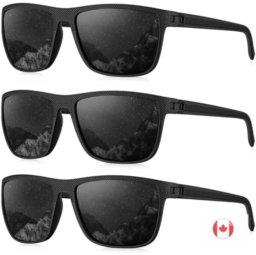 Polarized Sunglasses for Men | Lightweight UV Protection for Driving, Fishing, Golf