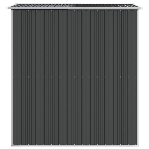vidaXL Garden Shed Anthracite 192x191x223 cm Galvanised Steel