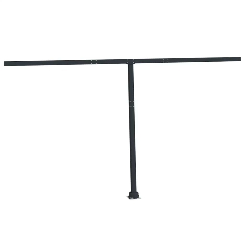 vidaXL Awning Post Set Anthracite 450x245 cm Iron