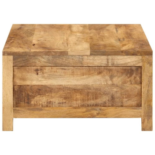 Table basse vidaXL 80 x 55 x 30&nbsp;cm bois massif mangue