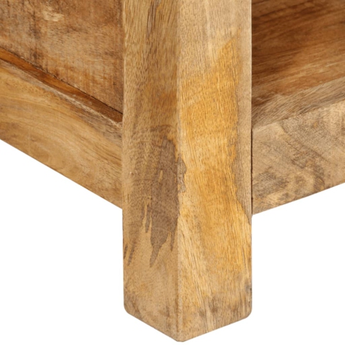 Table basse vidaXL 80 x 55 x 30&nbsp;cm bois massif mangue
