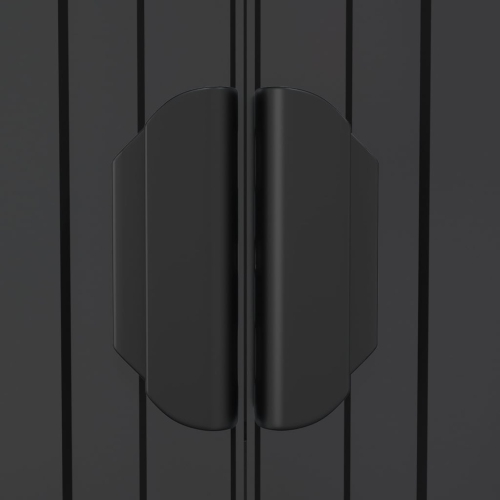 vidaXL Garden Shed Anthracite 192x274x223 cm Galvanised Steel