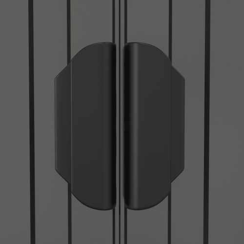 vidaXL Garden Shed Light Grey 192x191x223 cm Galvanised Steel