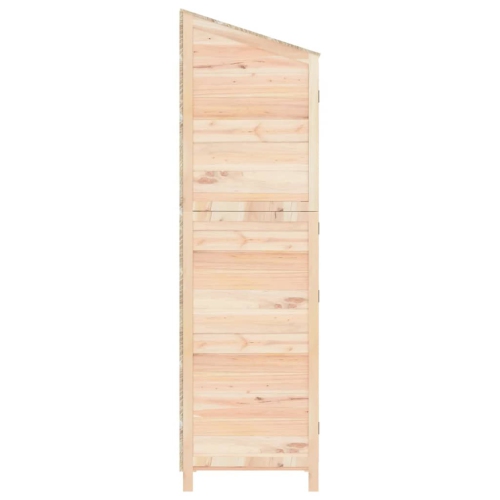 VidaXL – sapin de jardin en bois massif, 22 x 52 x 174,5 cm