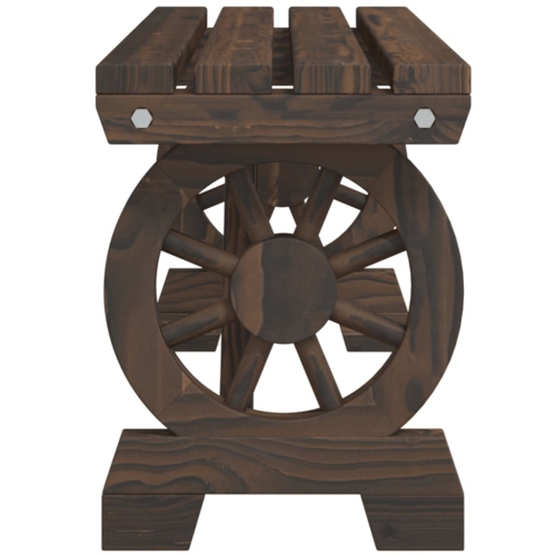 vidaXL Garden Bench 115 cm Solid Wood Fir