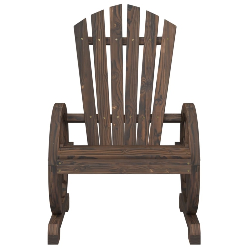 vidaXL Garden Adirondack Chairs 2 pcs Solid Wood Fir