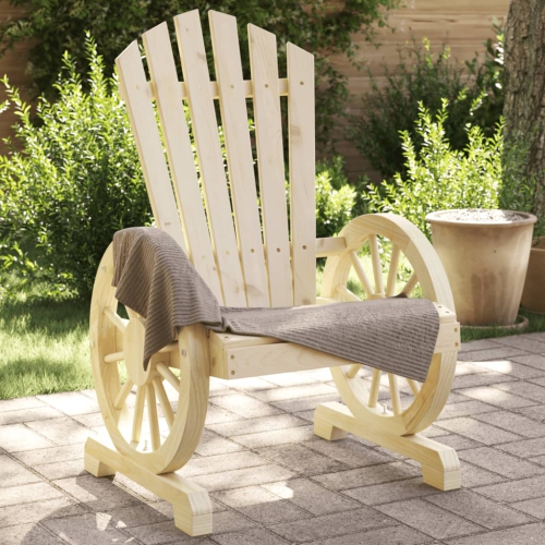 vidaXL Garden Adirondack Chairs 2 pcs Solid Wood Fir
