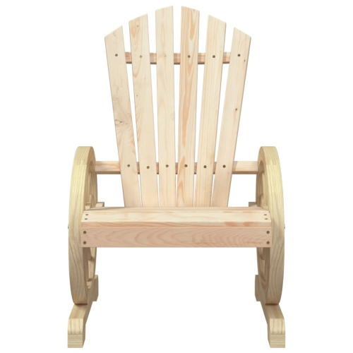 vidaXL Garden Adirondack Chairs 2 pcs Solid Wood Fir