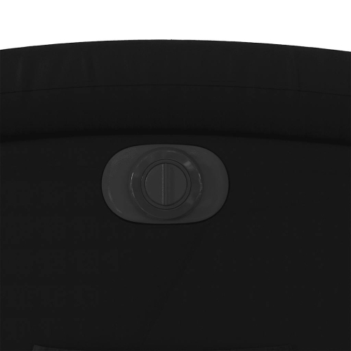 Fauteuil inclinable électrique en similicuir noir vidaXL