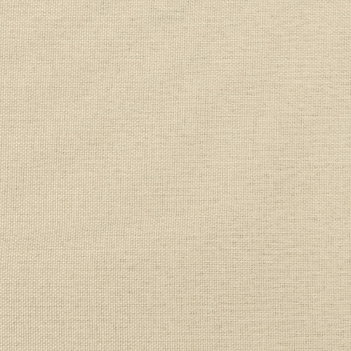 vidaXL Massage Recliner Chair Cream Fabric