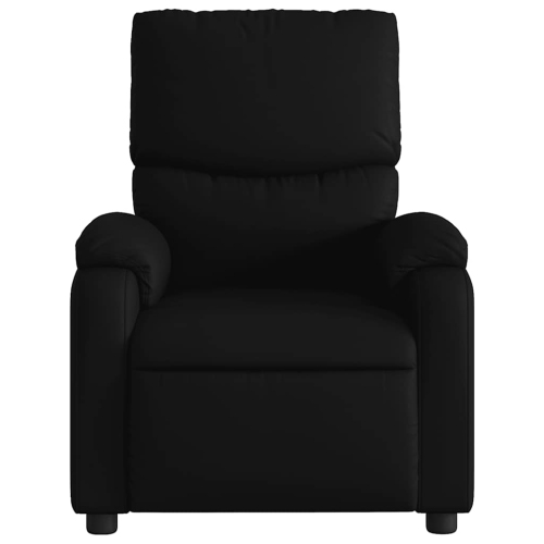 Fauteuil de massage inclinable électrique en similicuir noir vidaXL