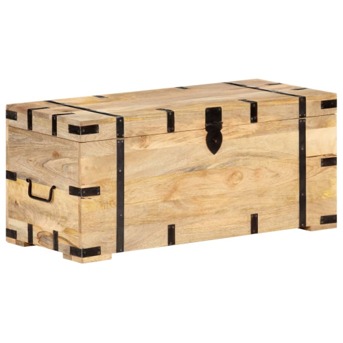 vidaXL Chest 90x40x40 cm Solid Mango Wood