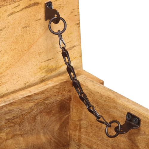 vidaXL Storage Box 39"x13.8"x18.9" Solid Mango Wood