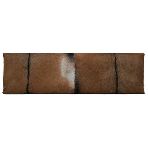 Banc en cuir de chèvre vidaXL