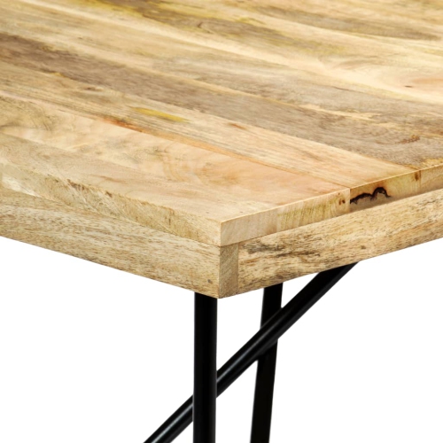 vidaXL Dining Table 70.9"x35.4"x29.9" Solid Mango Wood