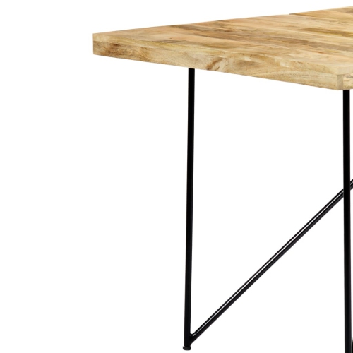 vidaXL Dining Table 70.9"x35.4"x29.9" Solid Mango Wood