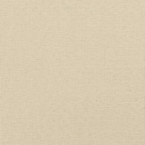 vidaXL Massage Recliner Chair Cream Fabric