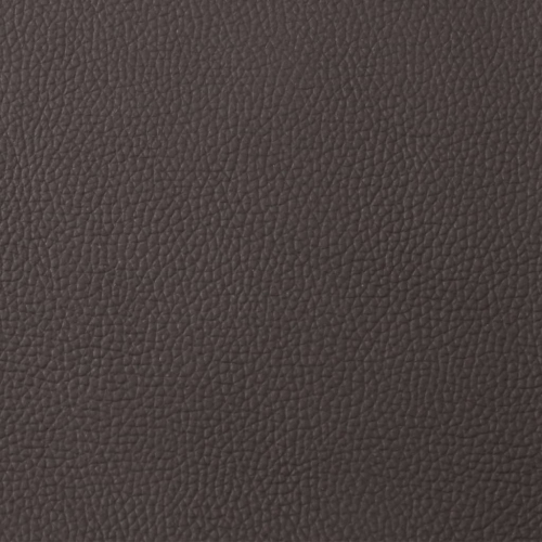 Fauteuil inclinable en cuir véritable brun foncé vidaXL