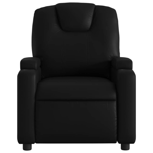 Fauteuil inclinable électrique en similicuir noir vidaXL