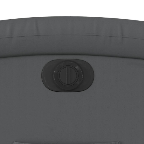 Fauteuil inclinable électrique en similicuir gris vidaXL