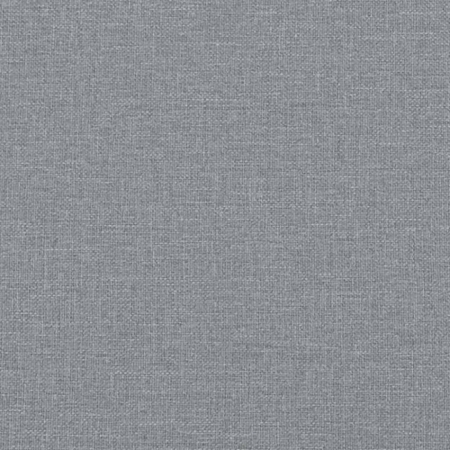 vidaXL Bed Frame "Dover" Light Grey 100x190 cm Fabric