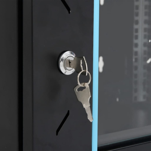 vidaXL 6U Wall Mounted Network Cabinet 19" IP20 53x40x30 cm