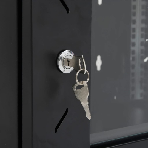 vidaXL 12U Wall Mounted Network Cabinet 19" IP20 53x40x60 cm